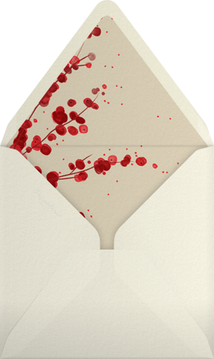 In Season - Paperless Post Envelope