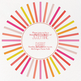 Sweden in the Summer - Baby Shower Invitation by Mr. Boddington's Studio