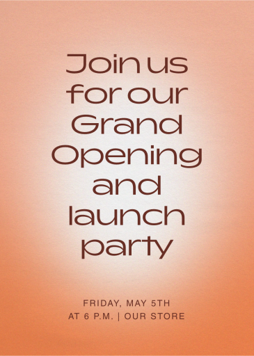 Simply Glowing - Launch Party Invitation by Paperless Post