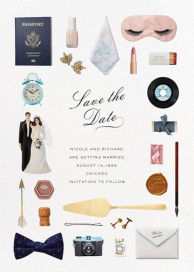 Matrimony Musts - Save the Date by Cheree Berry Paper & Design