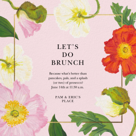 Windflower - Mother's Day Invitation by Oscar de la Renta