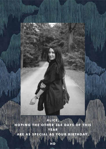 Cascadia - Birthday Card by Kelly Wearstler