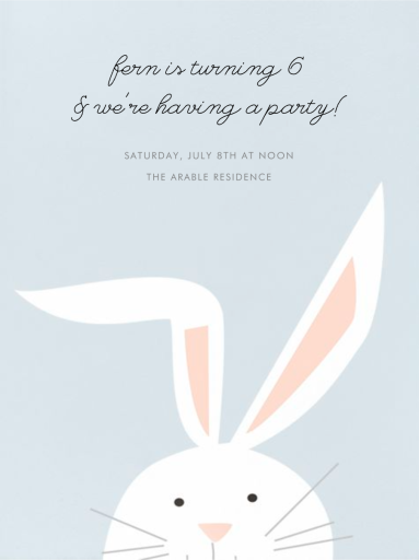 Bunny by Paperless Post