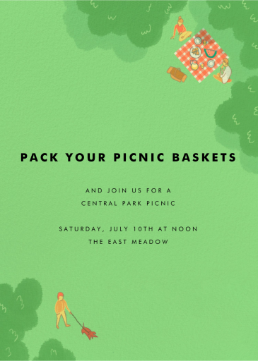 Prospect Park - Spring Party Invitation by Paperless Post