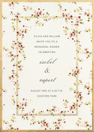 Carmen - Rehearsal Dinner Invitation by Brock Collection