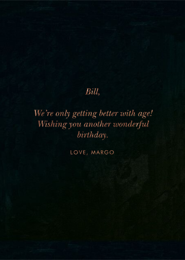 Stellar Birthday by Rifle Paper Co. - Back