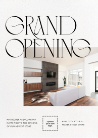 Open Concept (Photo) - Launch Party Invitation by Paperless Post