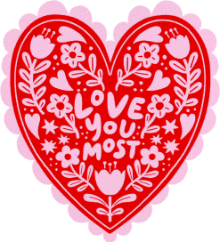 Heart Doily - Valentine's Day Card by Hello!Lucky