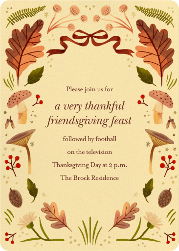 Harvest Finds - Friendsgiving Invitation by Hello!Lucky
