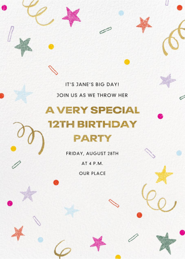 Confetti Fete - Invitation by Paperless Post