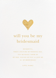 Foil Heart by Sugar Paper