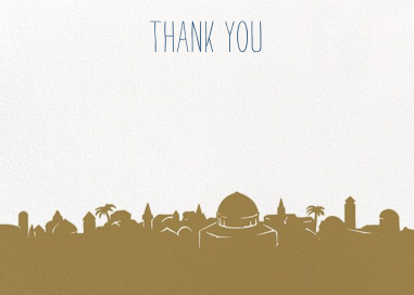 Jerusalem (Stationery) - Stationery by Paperless Post