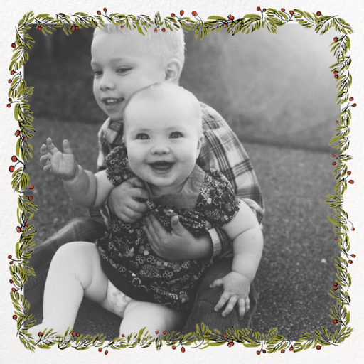 Fir Frame - Christmas Card by Paperless Post