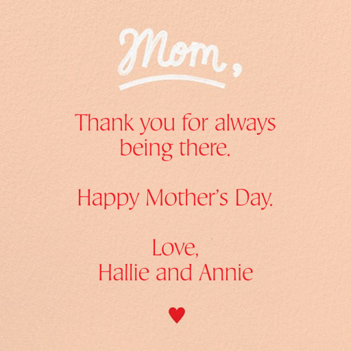Drop A Pin - Mother's Day Card by Paperless Post - Back