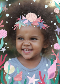 Mermaid Crown by Paperless Post