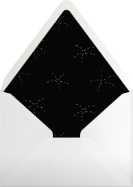 Prosecco Pyrotechnics - Paperless Post Envelope