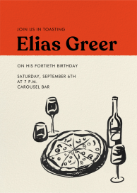 Big Pizza Pie - Birthday Invitation by Paperless Post