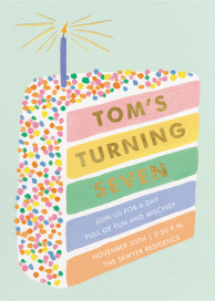 Cake Slice - Birthday Invitation by Rifle Paper Co.