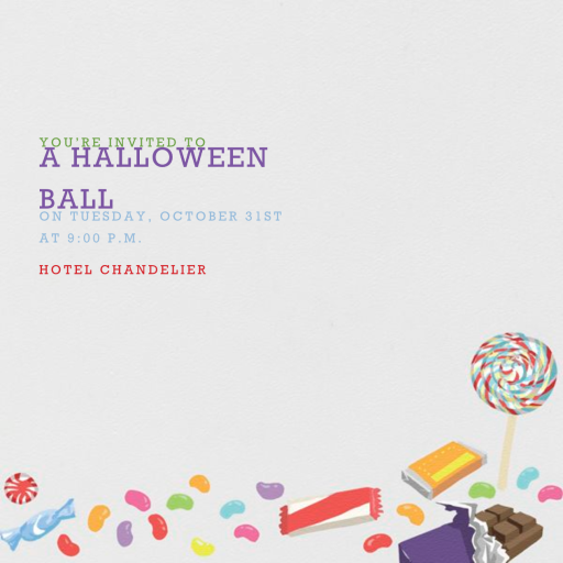 Trick or Treat - Halloween Invitation by Paperless Post