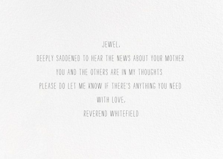 Butterflies (Josie Portillo) - Sympathy Card by Red Cap Cards - Back