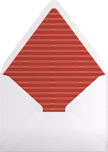 Wintry Tune - Paperless Post Envelope