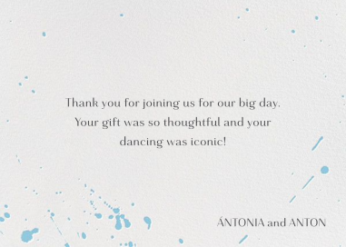 Splatter Cloth II (Stationery) by Paperless Post