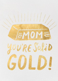 Solid Gold Mom by Hello!Lucky