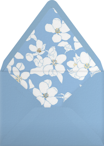 Golden Magnolias - Carolina Herrera Envelope