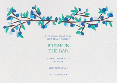 Blueberries on My Front Porch by Mr. Boddington's Studio