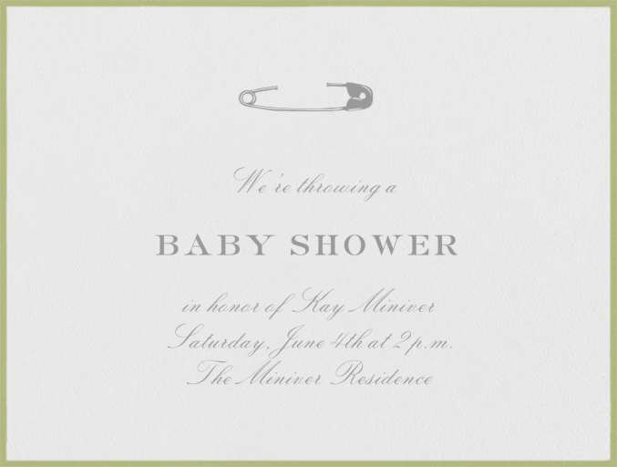 Edgerton Nursery - Baby Shower Invitation by Paperless Post