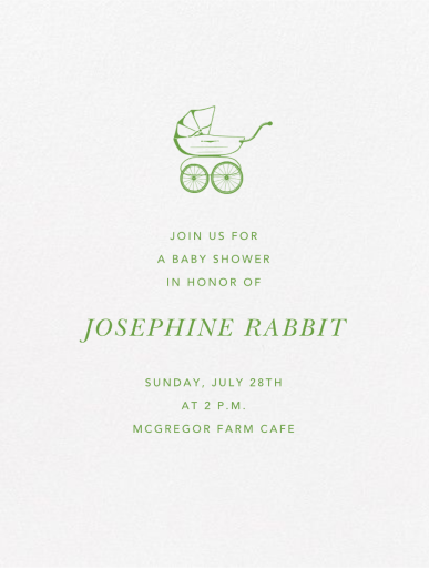 Primrose Hill Nursery - Baby Shower Invitation by Paperless Post