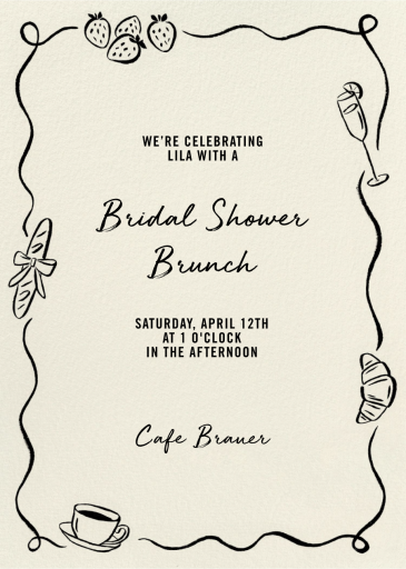 Brunch Details by Paperless Post