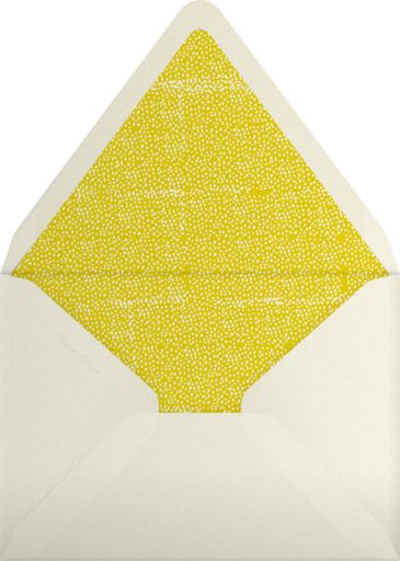Watercolor Football Invitation Envelope