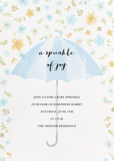 Flower Shower - Baby Shower Invitation by Paperless Post