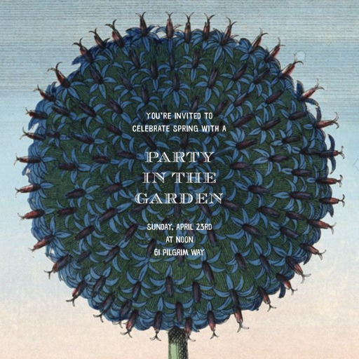 Blue Flowers by John Derian