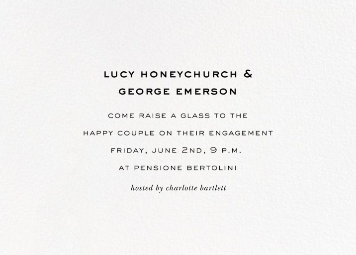 Met Their Match - Engagement Party Invitation by kate spade new york - Back
