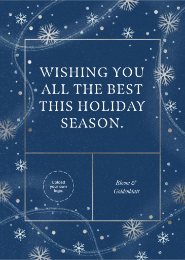 Snow Storm - Holiday Card by Paperless Post