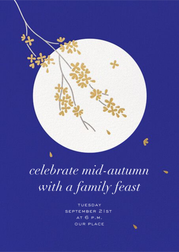 Mid-Autumn Moon - Invitation by Paperless Post