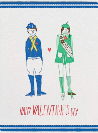 I'll Take Two Boxes of Thin Mints - Valentine's Day Card by Mr. Boddington's Studio