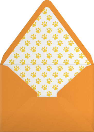 Paw Party - Paperless Post Envelope