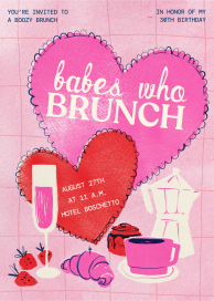 Babes Who Brunch by Paperless Post