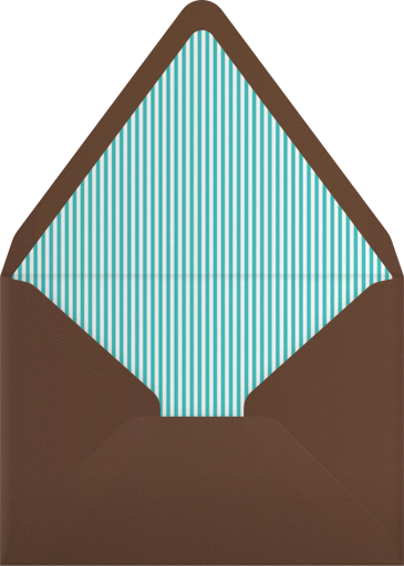 Bake Off - Paperless Post Envelope