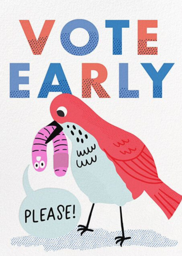 Early Voter - Election Invitation by Hello!Lucky