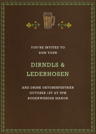 Biergarten by Paperless Post