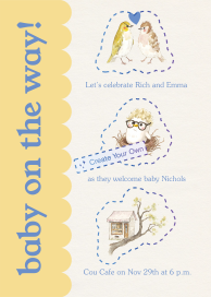 Scallop Edge (Custom Magic Art) - Invitation by Paperless Post