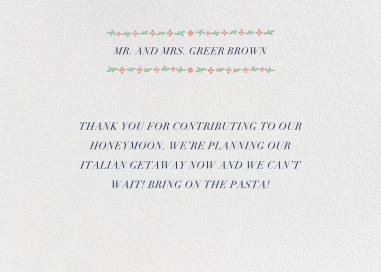 Kashmir II (Thank You) by Paperless Post