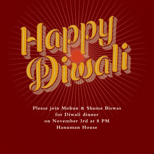 Happy Diwali - Invitation by Paperless Post
