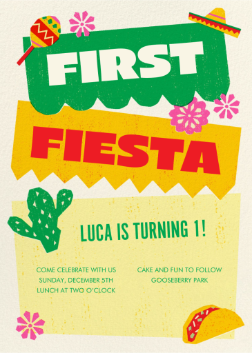 Fiesta Time by Paperless Post