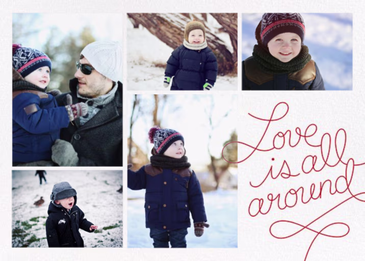 Love is All Around - New Year's Card by Paperless Post