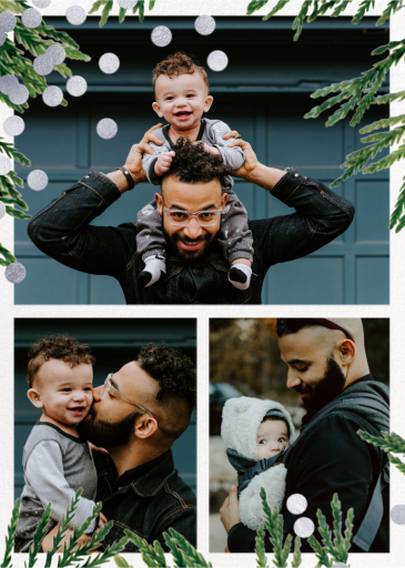 Confetti Branches (Multi-Photo) - Christmas Card by kate spade new york